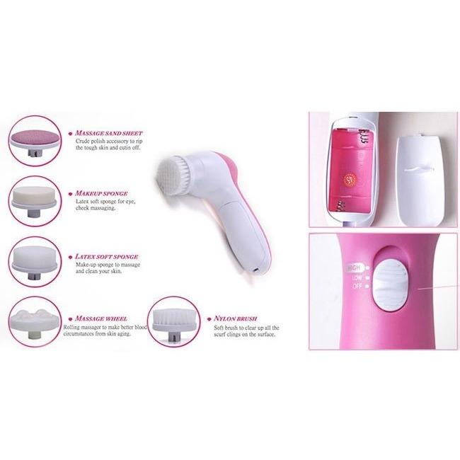 MÁY RỬA MẶT MASSAGE BEAUTY CARE 5 IN 1