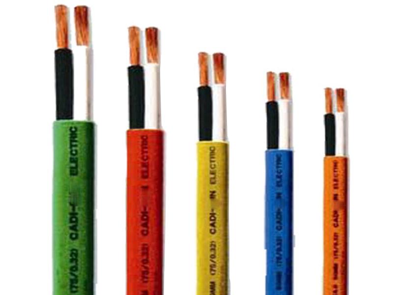 Bộ 5 Dây điện đôi 0.75mm vỏ bọc (m)