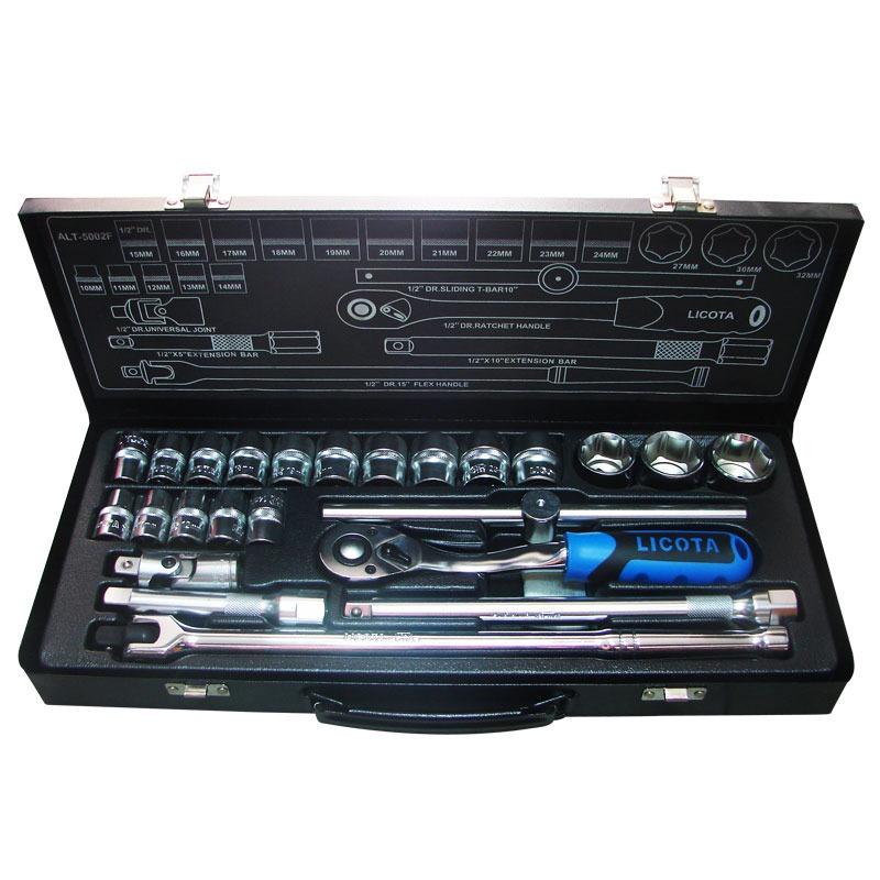 Bộ tuýp 24 món hệ mét licota - alt-5002f