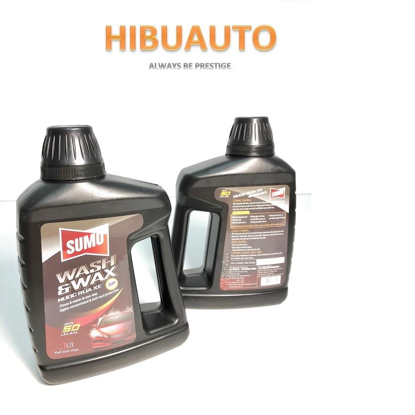 NƯỚC RỬA XE SUMO MẪU MỚI 1L