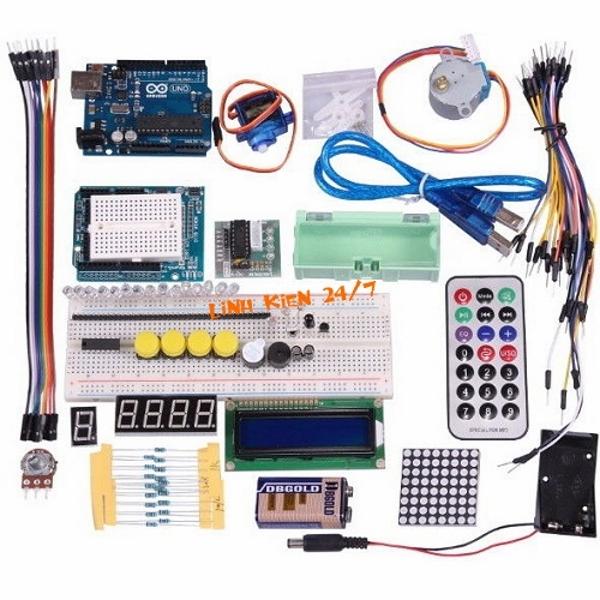 Bộ kit arduino uno r3 - combo v1