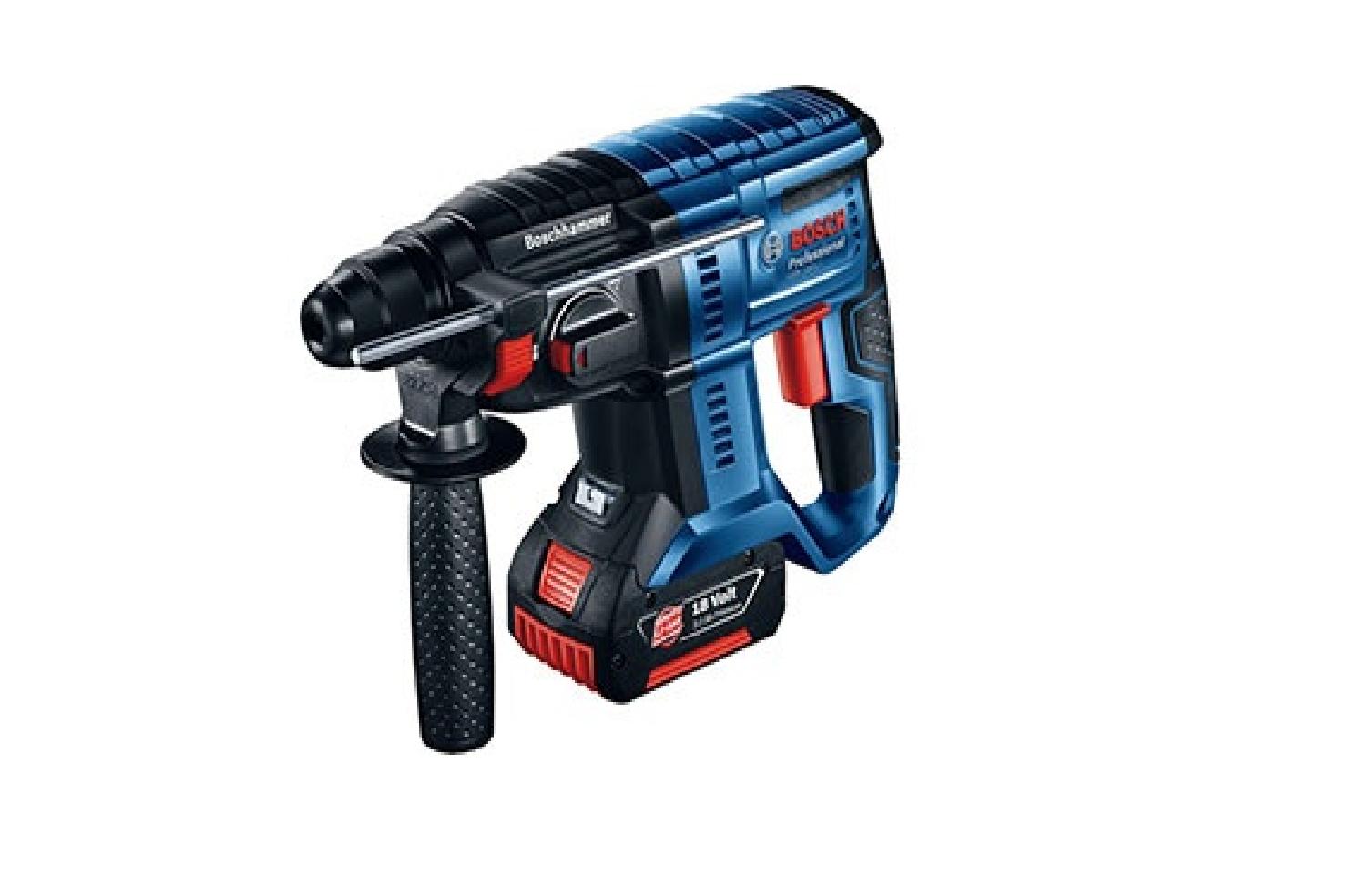 18V-18MM MÁY KHOAN BÚA DÙNG PIN BOSCH GBH 180 LI(KÈM 2 PIN, 1 SẠC)