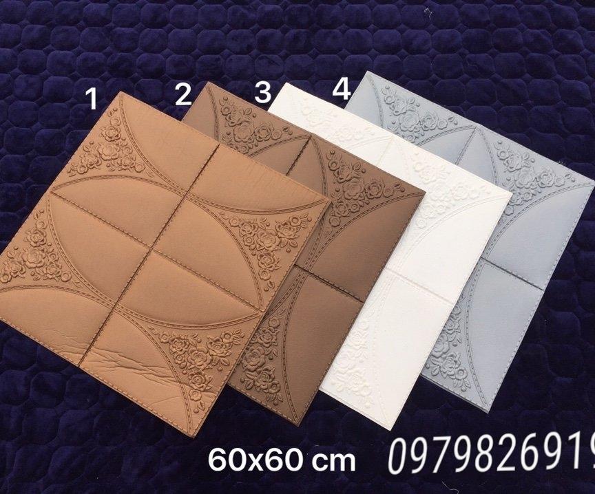 Xốp dán tường giả da loại 1