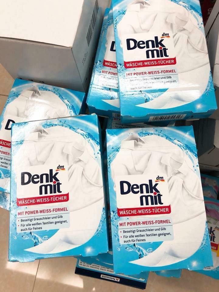 Miếng Giặt Tẩy Trắng Quần Áo Denkmit