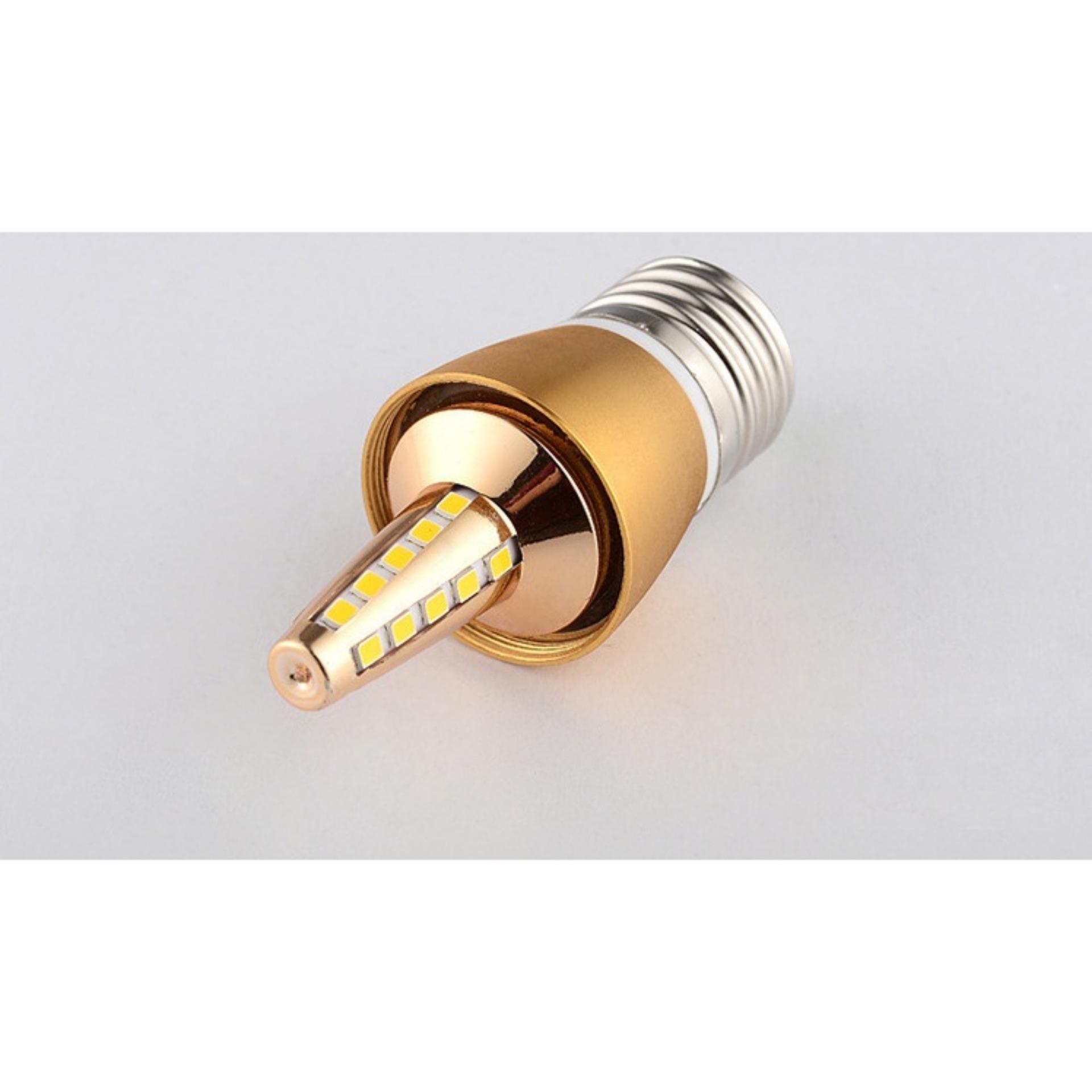 Bóng đèn nến LED 5W E27- Ánh sáng vàng