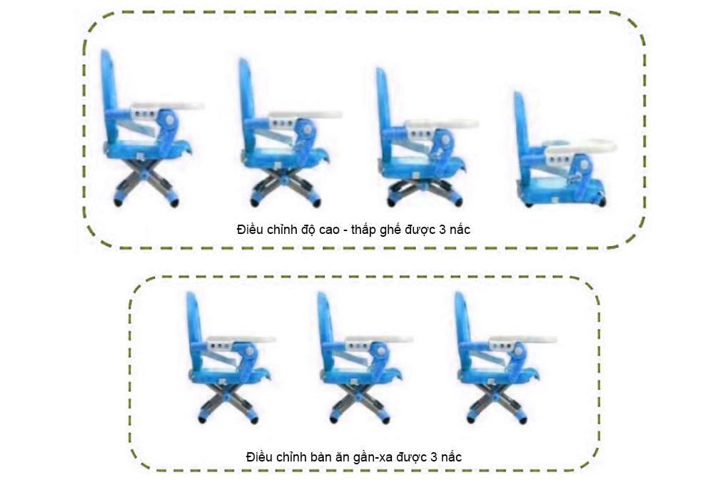 Ghế ăn trẻ em Chicco Pocket Snack