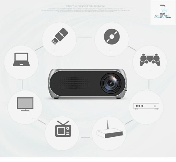 Máy Chiếu LED mini YG320 1080p cao cấp + tặng màn chiếu 100 inch
