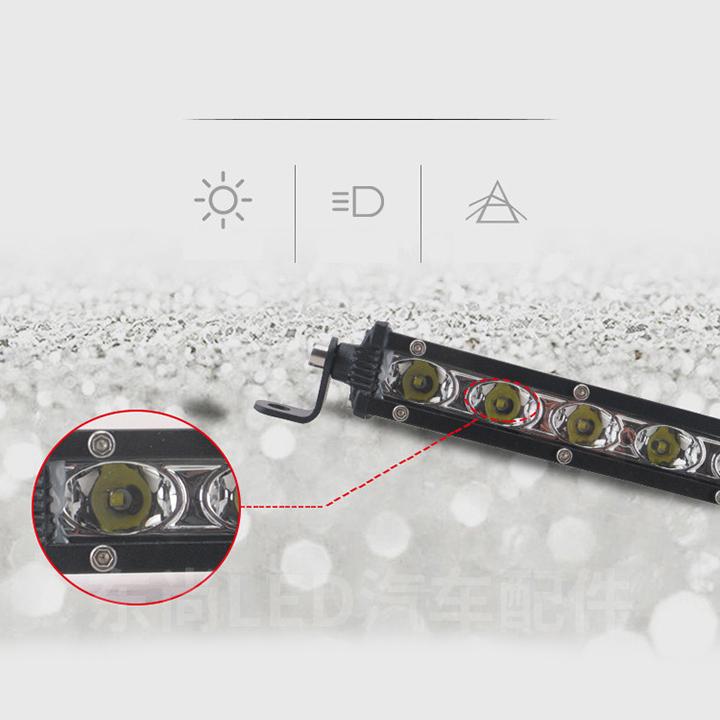 LED LIGHT BAR 1 HÀNG 54W  SIÊU SÁNG 50*5*3CM