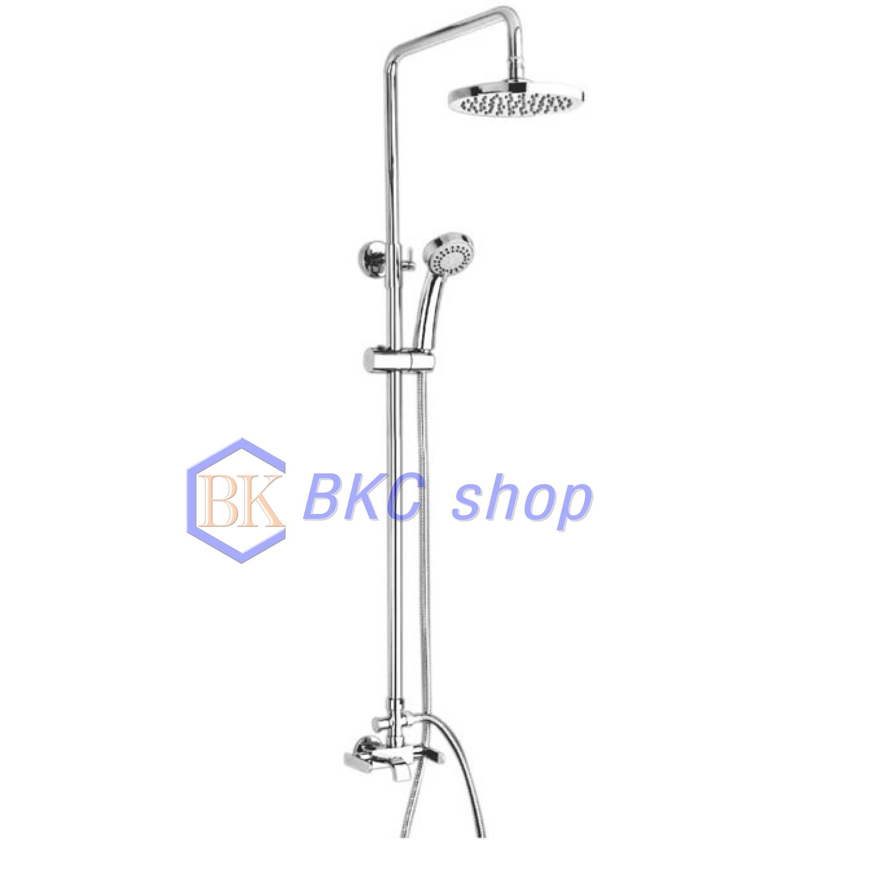 Bộ sen cây tắm Lạnh tròn Kanto KSC06 (Bạc)