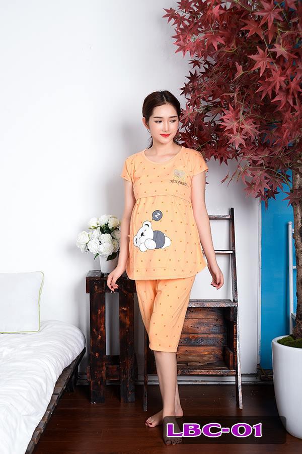 BỘ ĐỒ BẦU VÀ SAU SINH CBH-100%COTTON- đủ size các mom (50-90kg)