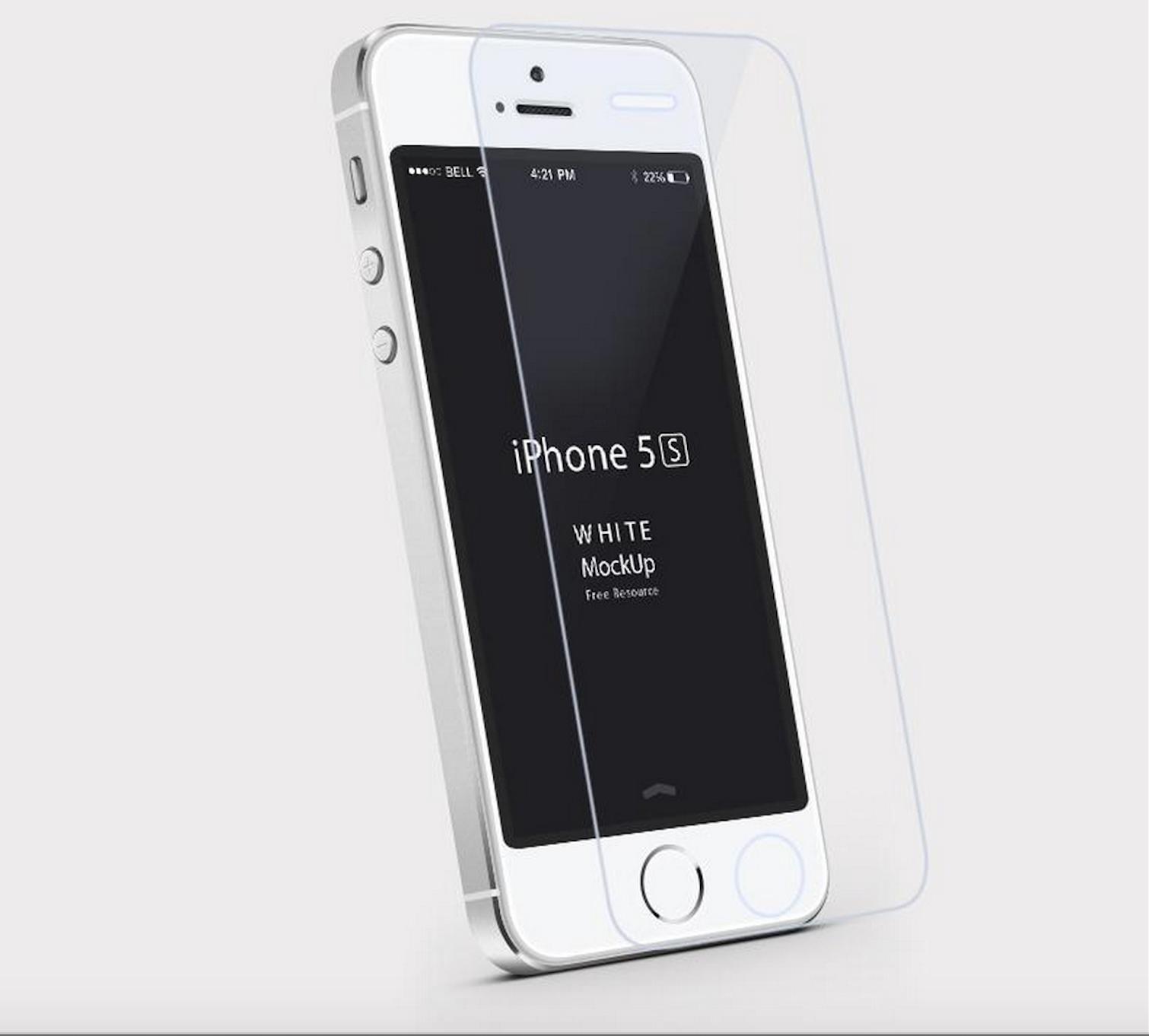 Miếng Dán Kính Cường Lực 2.5D Cho Iphone 5/5s - Glass