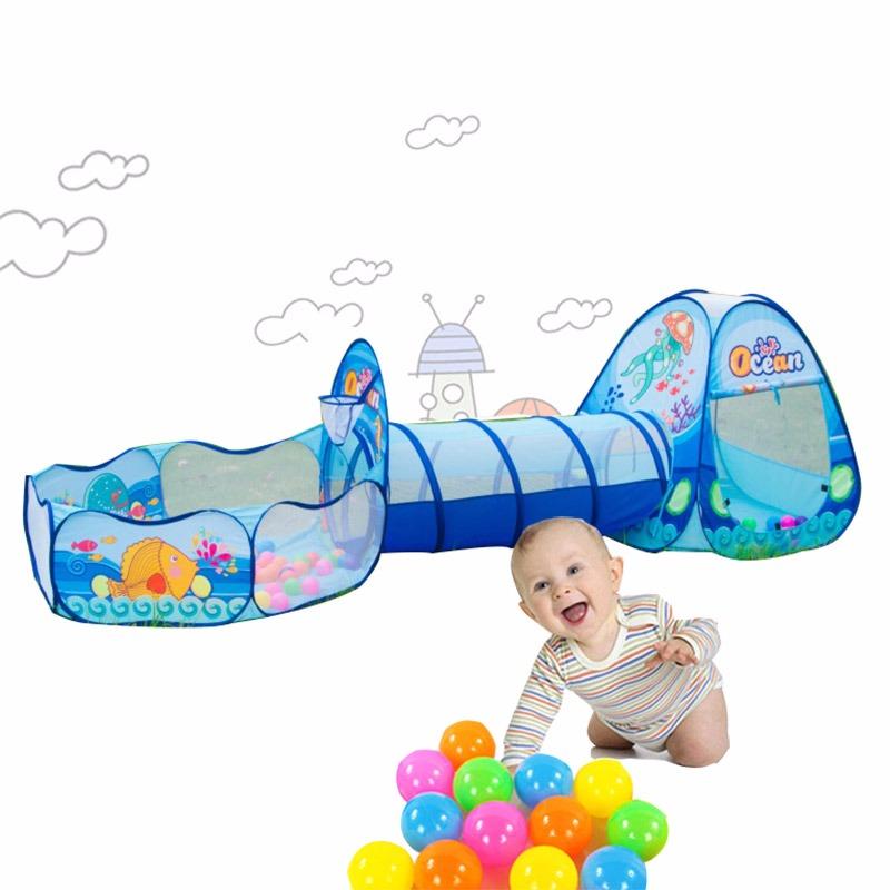 Lều bóng chui 3 khoang cho bé