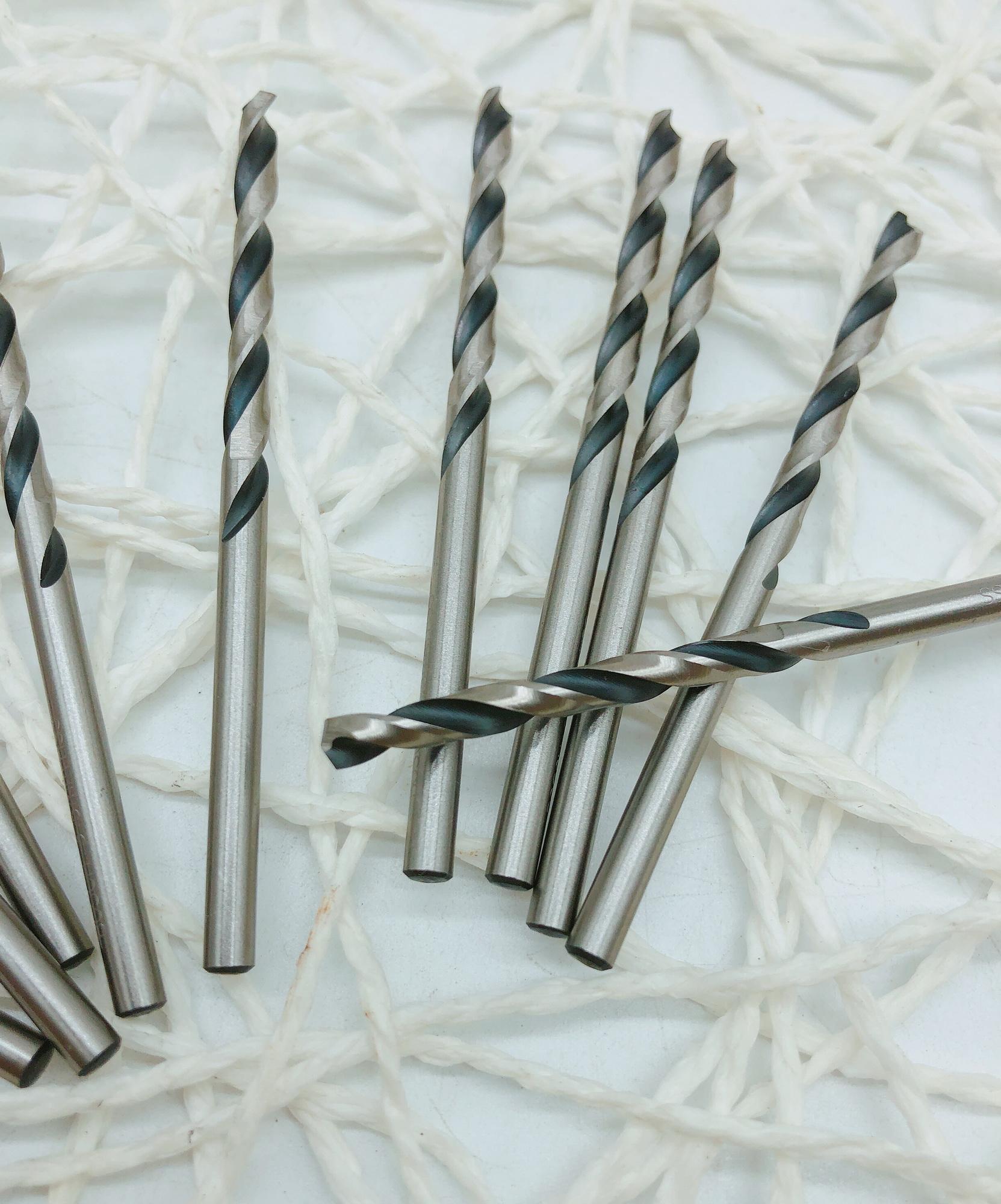 [HCM]BỘ 10 MŨI KHOAN SẮT INOX KAPUSI 3.5MM