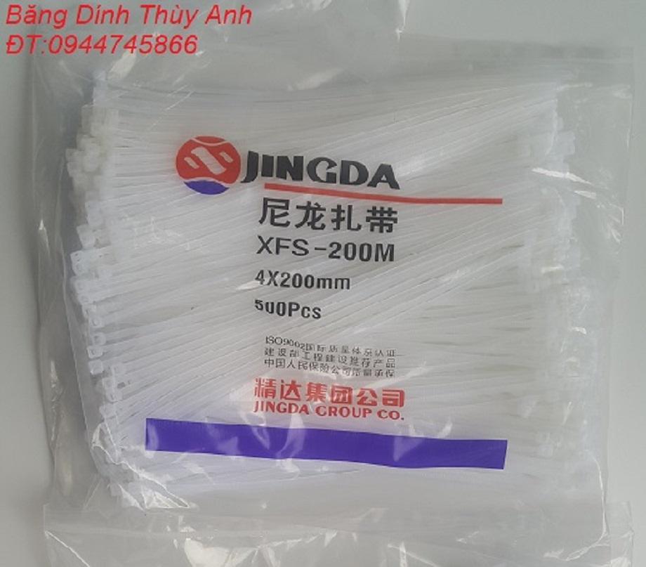 Dây Thít, Dây Buộc, Dây Lạt Nhựa 3x200mm ( Túi 500 sợi )