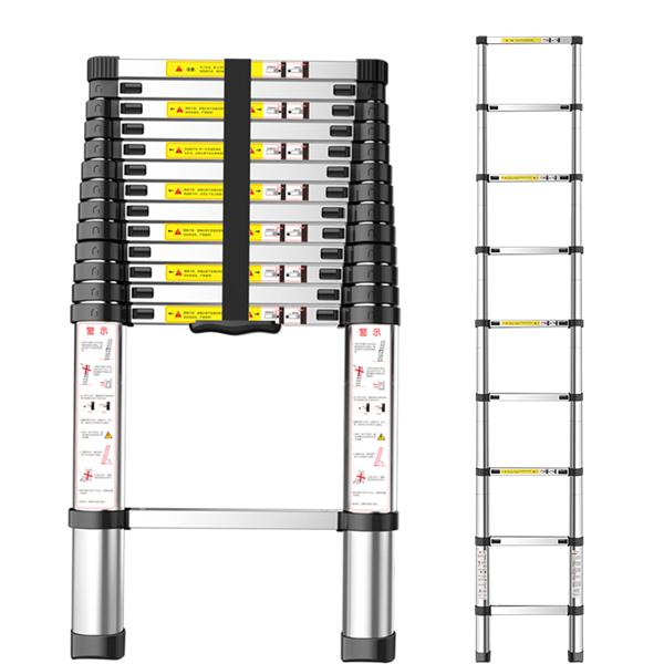 Thang nhôm rút đôi DIY TL-AI-50 (2x8 bậc, 5m).