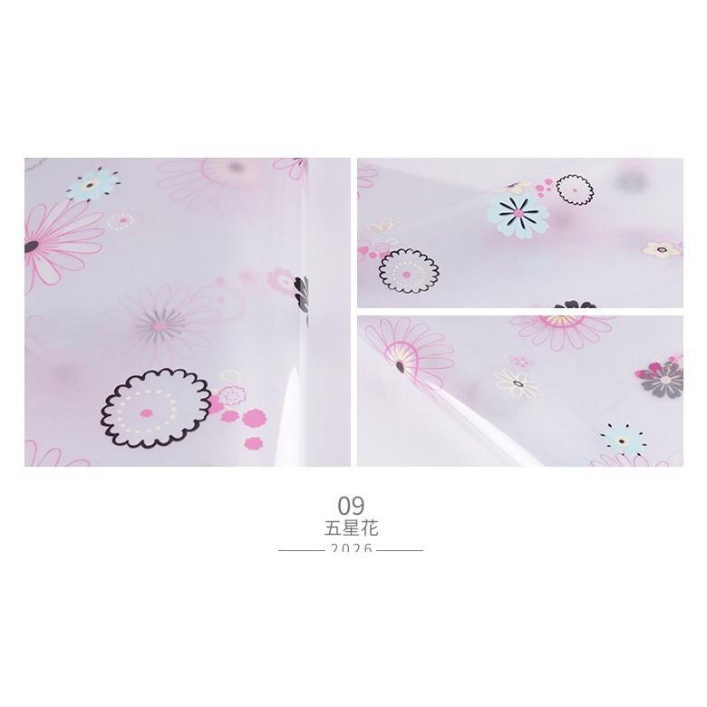 5m Decal giấy dán kính/kiếng Hoa cúc