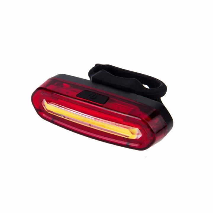 Đèn đuôi xe đạp sạc usb aqy-096 sáng chớp 3 màu