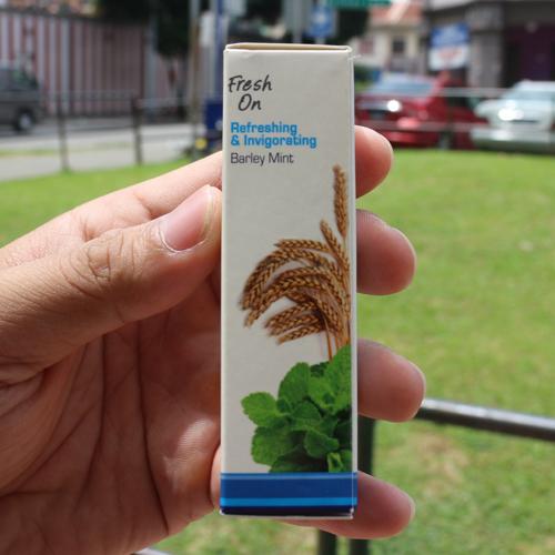 Dầu gió Fresh On của Eagle Brand - Hương Barley Mint (lúa mạch bạc hà)