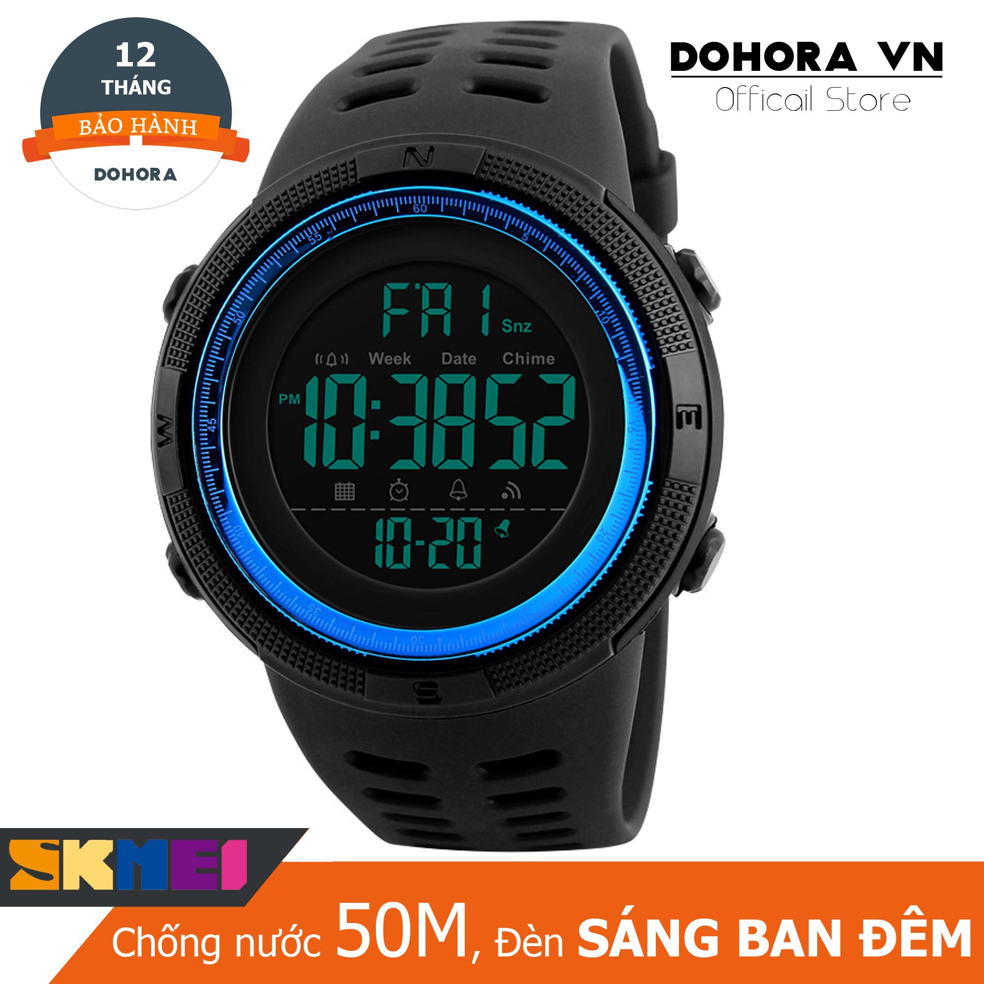 Đồng hồ thể thao nam SKMEI DO39 Dây Cao su Stopwatch Digital Chống Nước Bơi Lội Hot Nhất Mùa Hè 2019