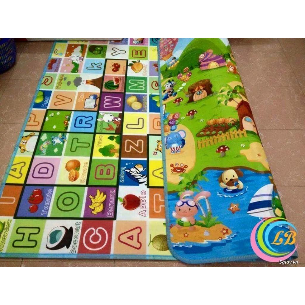 Thảm chơi 2 mặt cho bé Maboshi 1.8m x 2m