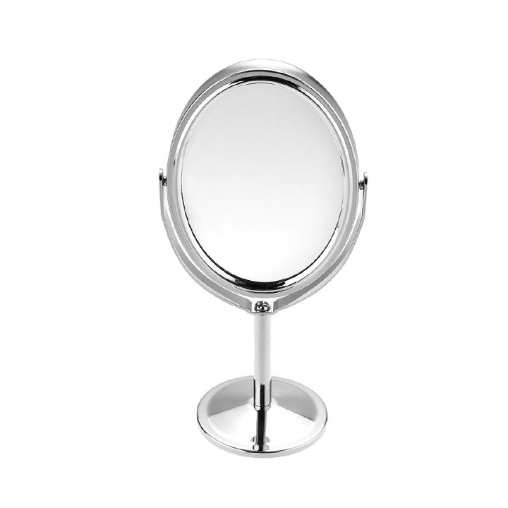 Gương soi trang điểm mini 2 mặt để bàn