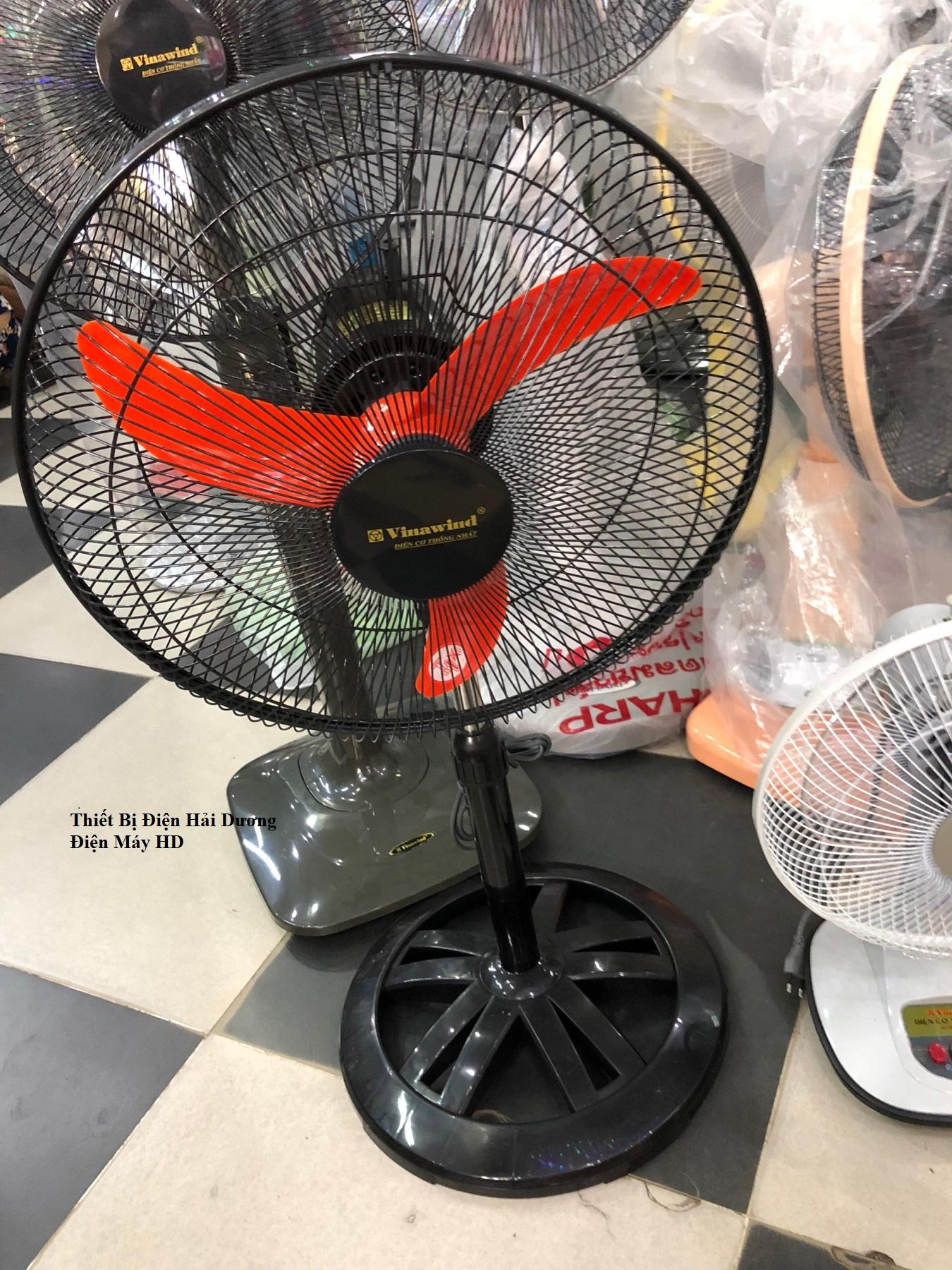Quạt đứng lửng Vinawind QĐL400-E/M (Đen)