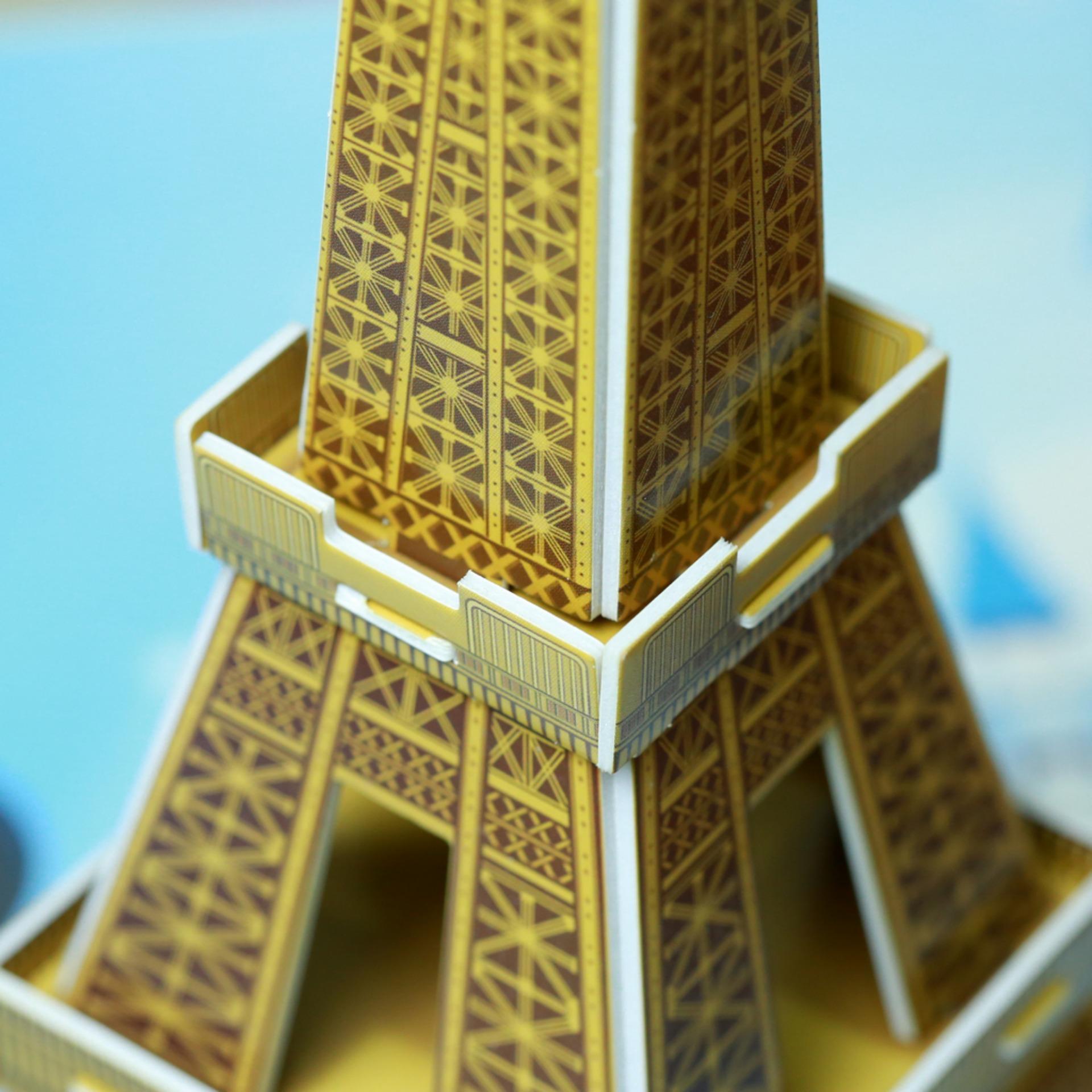 Mô hình lắp ghép trí tuệ 3D Cubic Fun - Tháp Eiffel