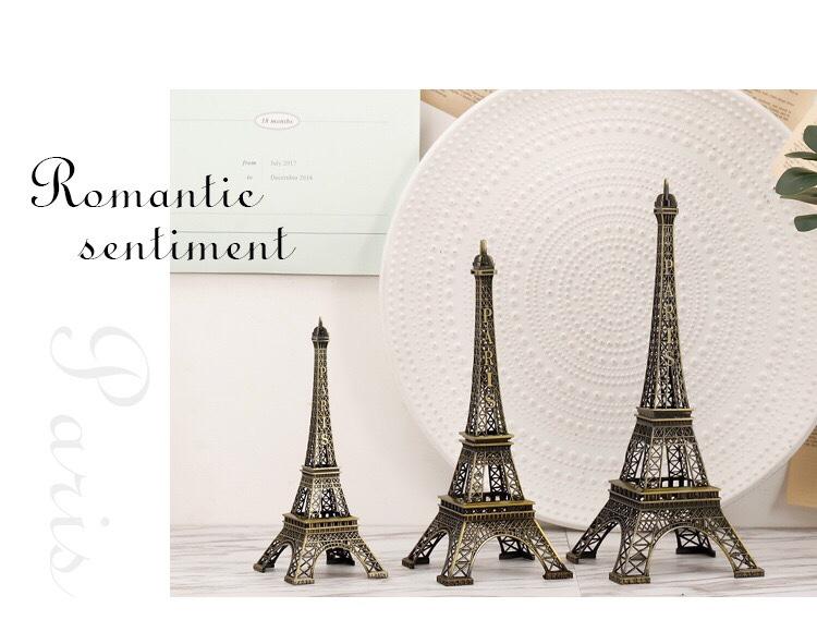 Mô hình Tháp Eiffel bằng Thép Không Gỉ size 25cm