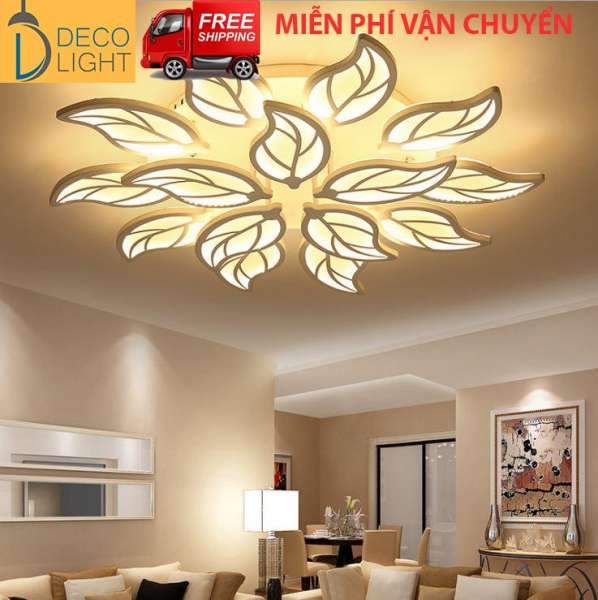 Đèn ốp trần cánh lá Deco Light OT3M03 ( Gọi 0977498888 để được tư vấn lắp đặt )