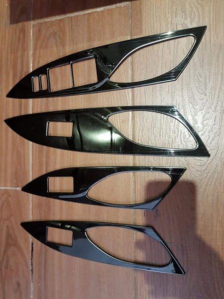 Ốp nội thất titan xe Vios 4 chi tiết