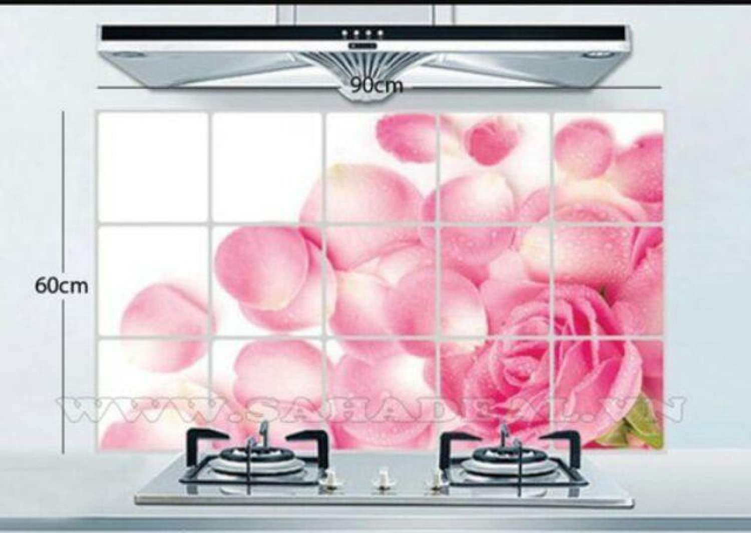 Tranh Dán Bếp Chống Dầu Mỡ kt45*75cm, 60*90cm ( Có Bán Sỉ )