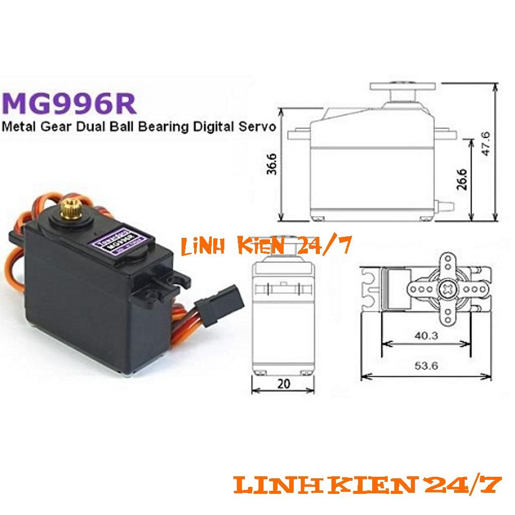 ĐỘNG CƠ SERVO MG996R