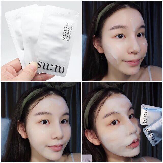 [HCM]Combo 10 gói mặt nạ SUM thải độc