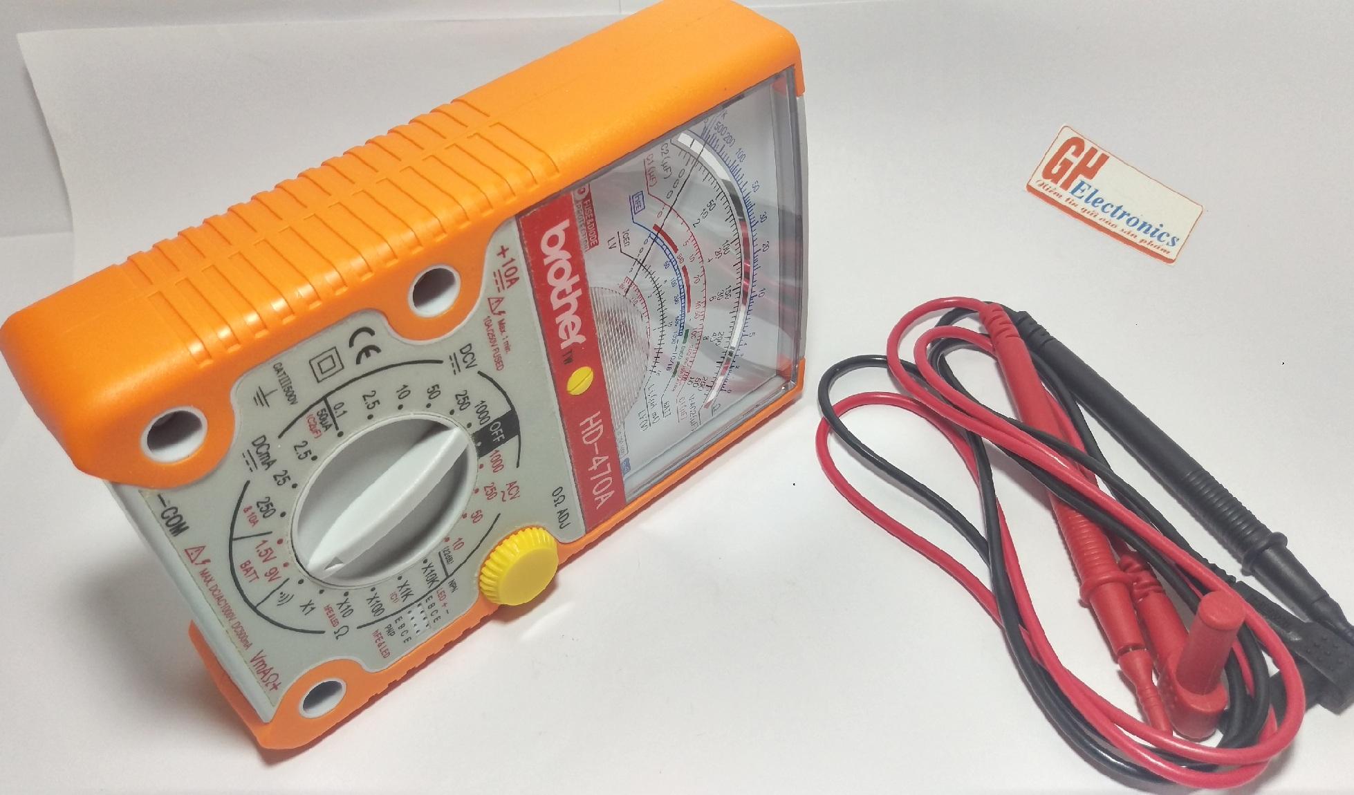 Đồng hồ kim vạn năng Brother HD-470A