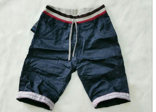 Quần Short Kaki Lưng Thun { Xanh ĐEN }