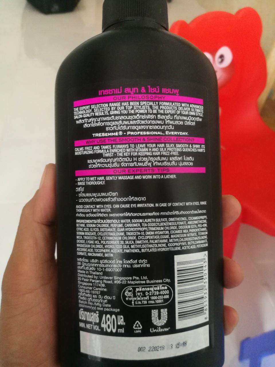 DẦU GỘI TRESemme' 480ML THÁI LAN