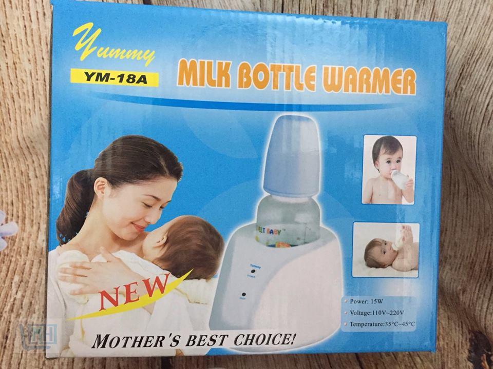 Máy Hâm Sữa Yummy YM-18A (kèm bình) - MS.MHSCBYM18A-BVT