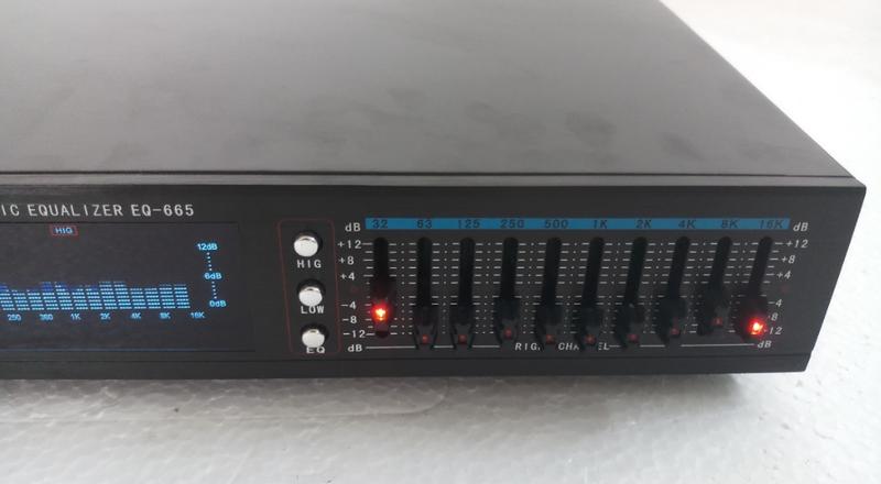 Lọc âm Equalizer Pioneer EQ665