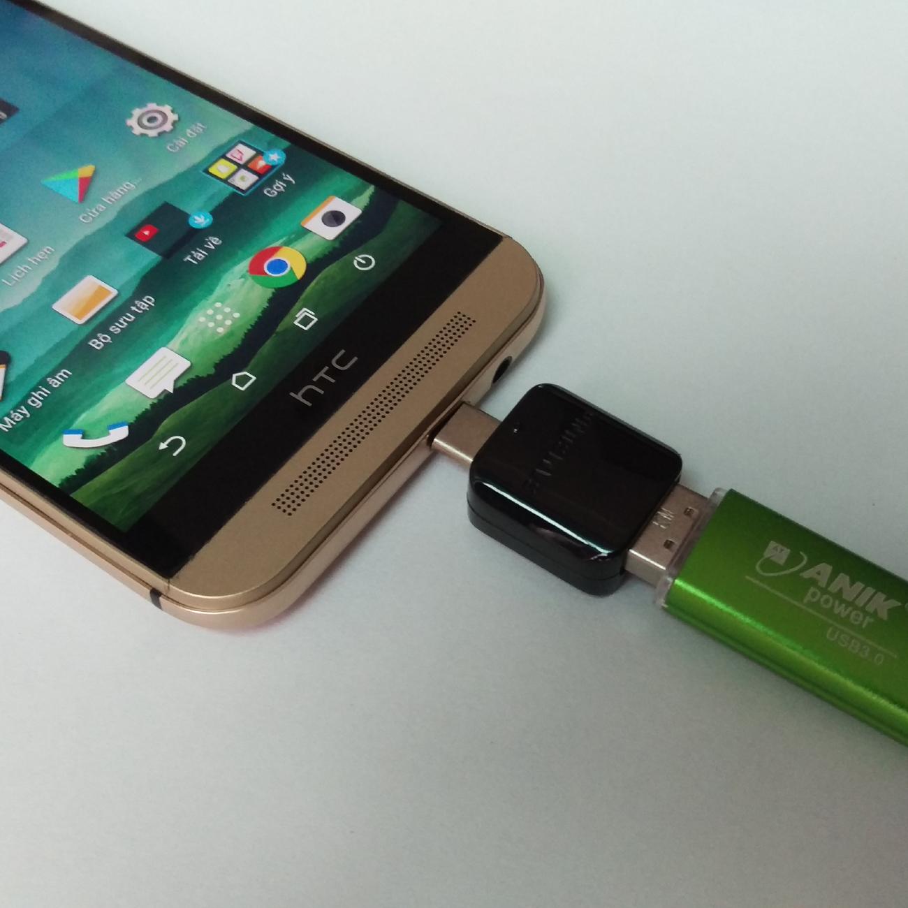 [HCM]Cáp OTG USB 3.1 Type C to USB 3.0 cho SAMSUNG S8 - Hàng Zin Tháo Máy