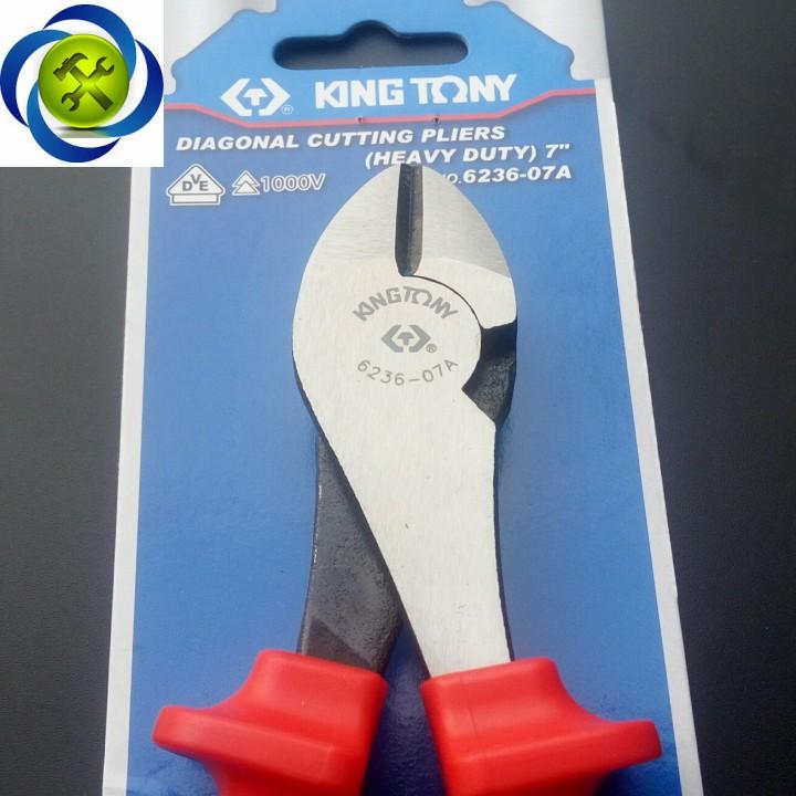 [HCM]Kềm cắt Kingtony 6236-07A 1000V 7 inch