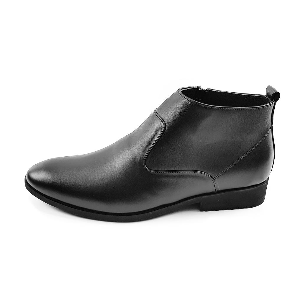 Chelsea Boot Nam Giày Boot Nam Cổ Lửng Da Bò Ensado CL0713 (Đen - Nâu)