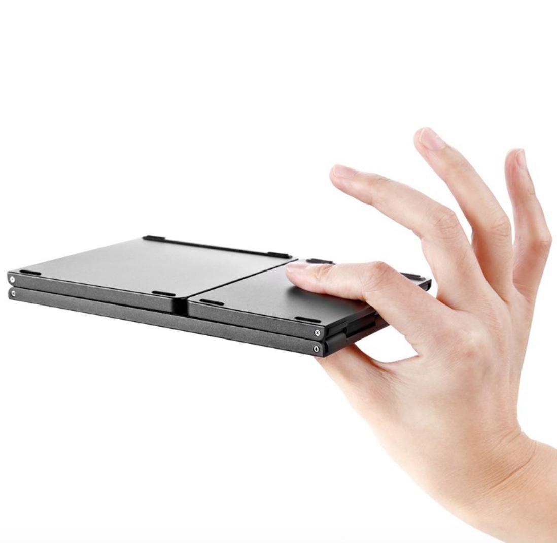 Bàn phím Bluetooth xếp gọn tích hợp touchpad (IOS/Android/win/mac..)