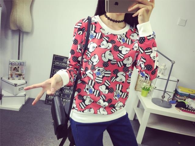 [HCM]áo thun nữ tay dài mickey Mã: AX2559.