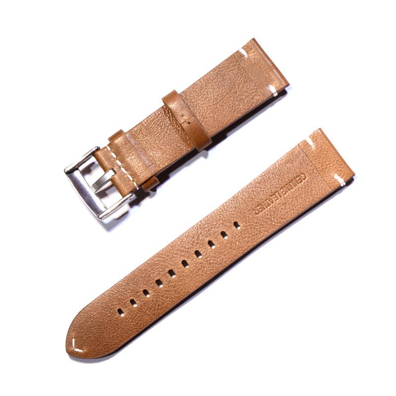  Dây da bò thật 2 mặt kiểu minimalist TIK017 