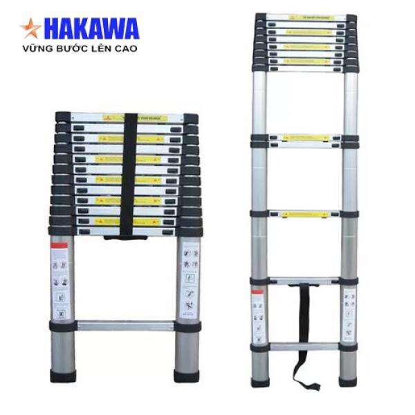 [Thang Nhôm Rút] Thang nhôm rút gọn HAKAWA HK150 - HÀNG NHẬT BẢN, chất lượng cao, 5 mét