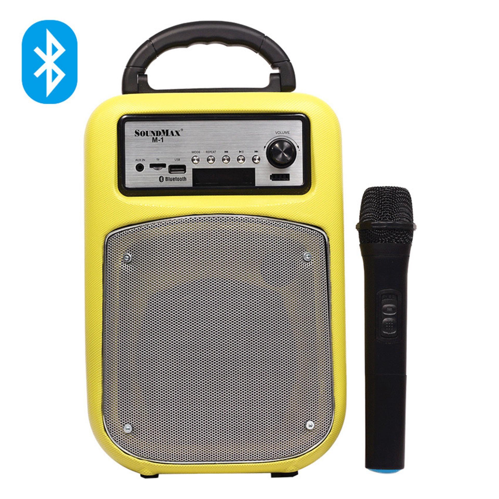Loa kéo Bluetooth SoundMax M1 (01 Mic)