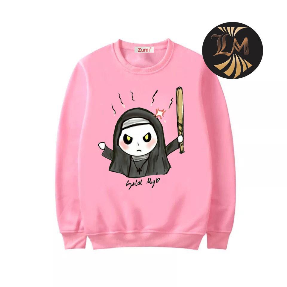 [HCM]Áo Sweater Nam Nữ HALLOWEEN Hot  Big Size  100kg Vải Nỉ Bông Dày Mịn Cao Cấp _ SW020156