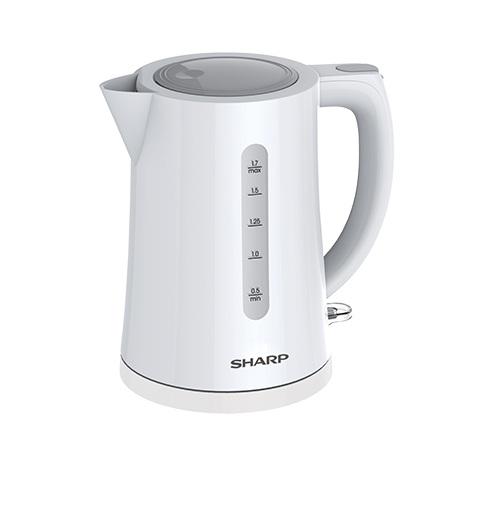 Bình đun siêu tốc SHARP 1.7 lít - 2200W - EKJ-17VP-WH (Trắng)