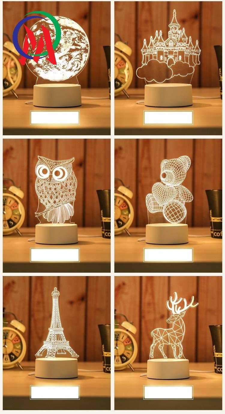 [HCM]Đèn led ngủ 3d