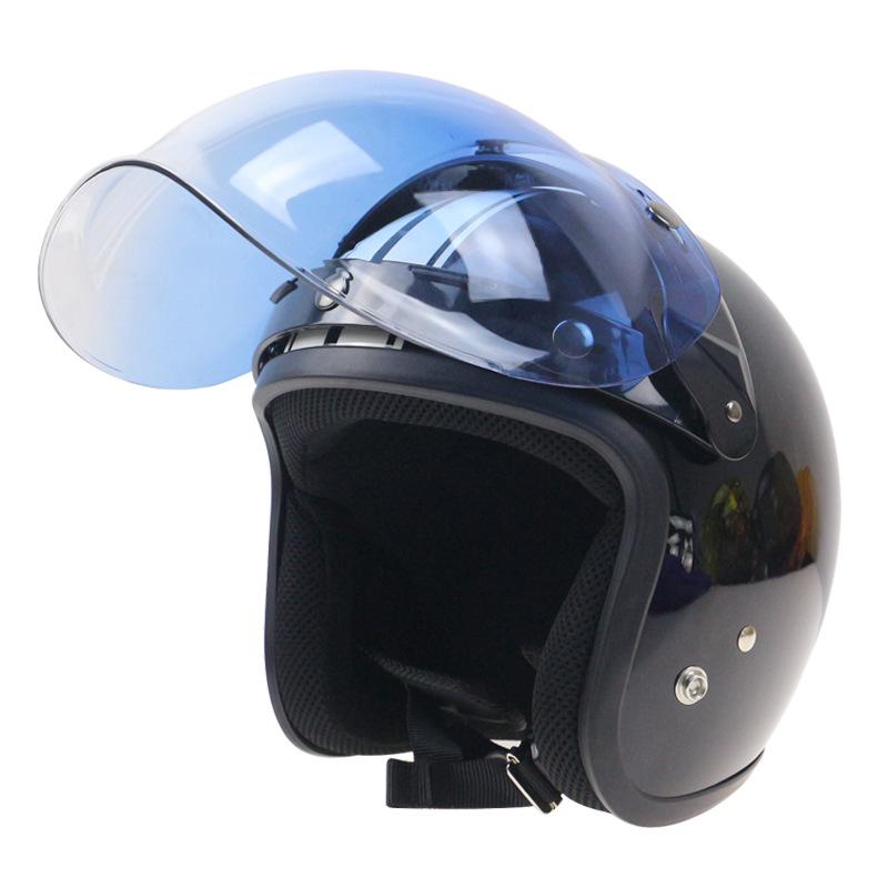 Kính Bubble cho mũ bảo hiểm 3/4